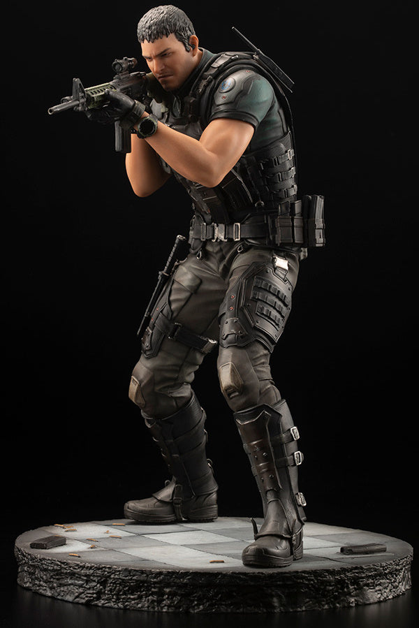 Kotobukiya 1/6 Rresident Evil: Vendetta Chris Redfield Renewal Package Artfx Statue