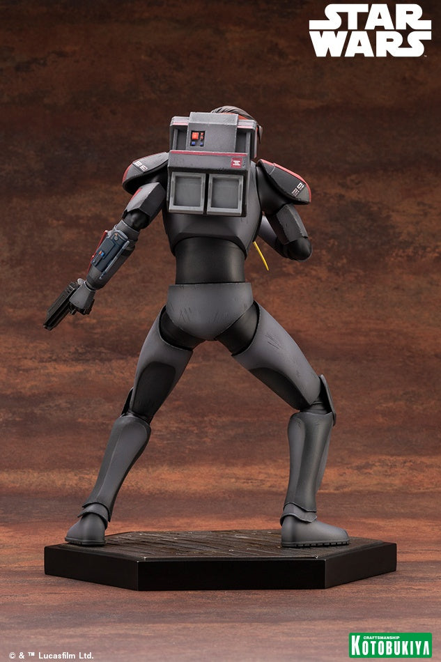 Kotobukiya 1/7 Star Wars: The Bad Batch Series ARTFX Hunter The Bad Batch, Pre-painted PVC Statue