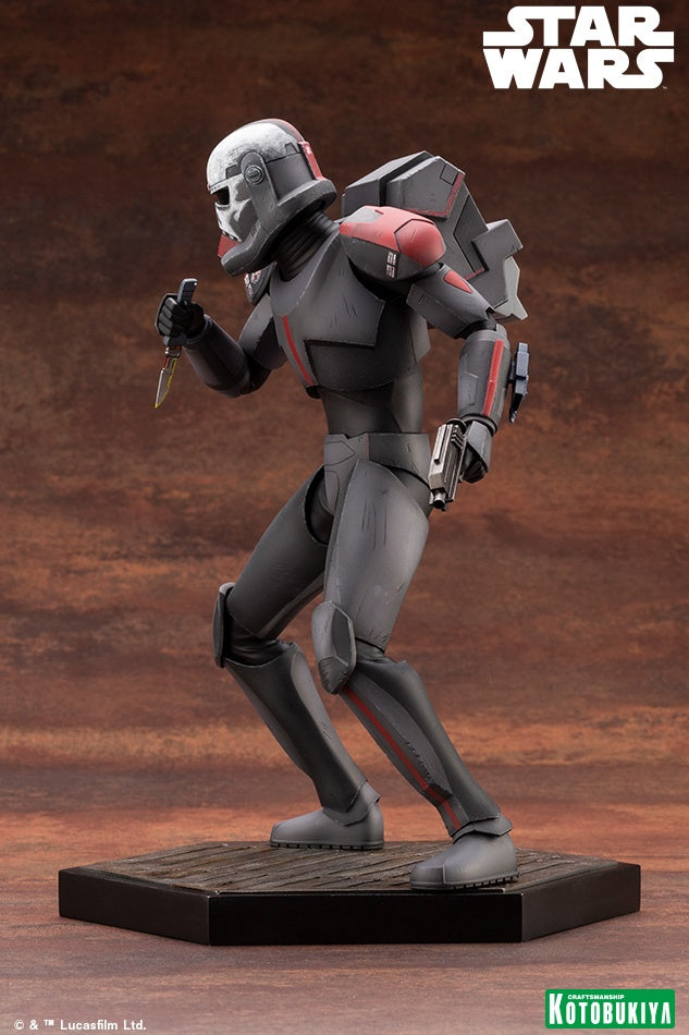 Kotobukiya 1/7 Star Wars: The Bad Batch Series ARTFX Hunter The Bad Batch, Pre-painted PVC Statue