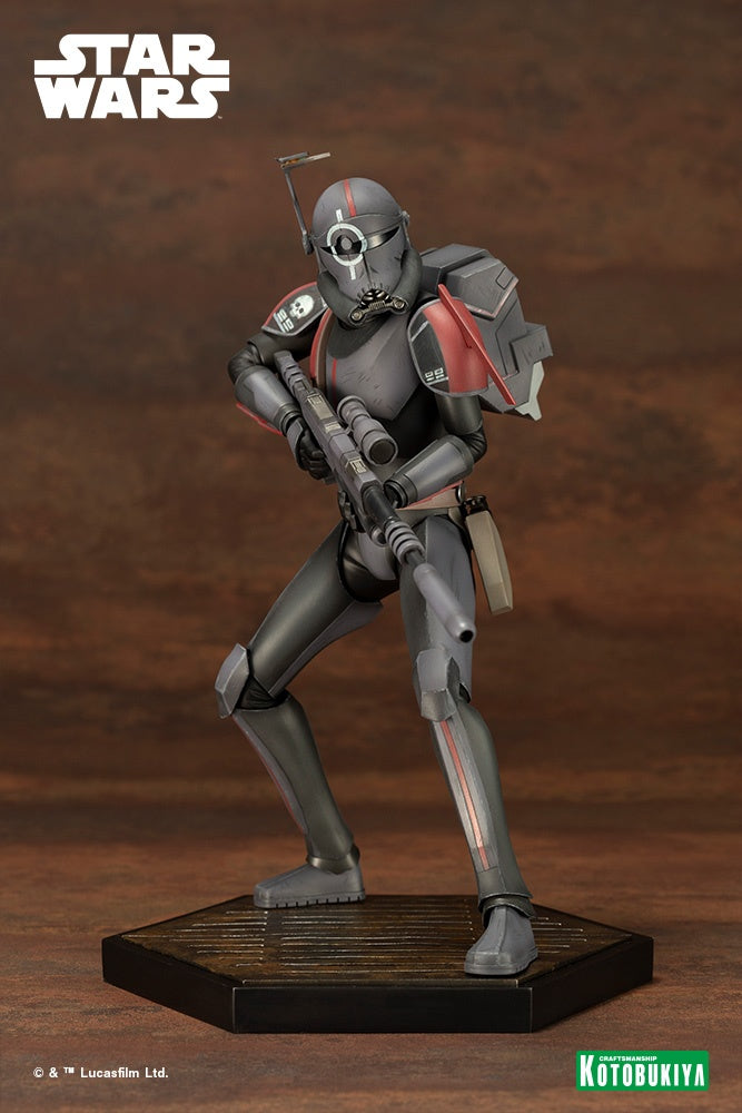 Kotobukiya 1/7 Star Wars: The Bad Batch Series Artfx Crosshair The Bad Batch, Pre-Painted PVC Easy-to-Assemble Statue