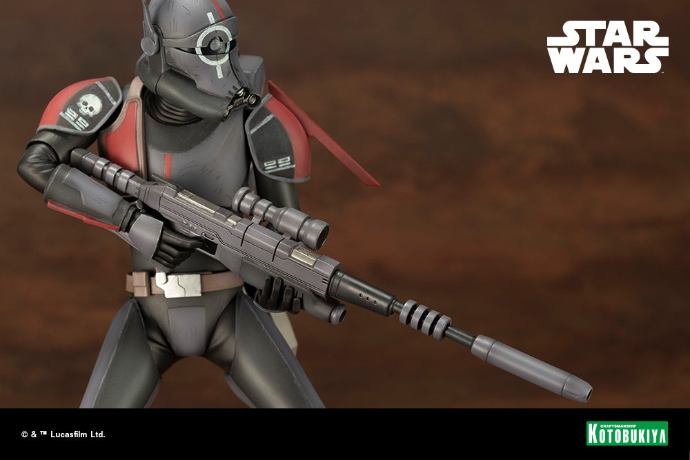 Kotobukiya 1/7 Star Wars: The Bad Batch Series Artfx Crosshair The Bad Batch, Pre-Painted PVC Easy-to-Assemble Statue