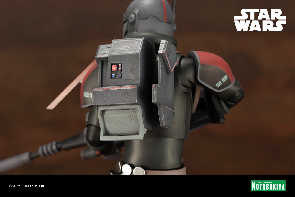 Kotobukiya 1/7 Star Wars: The Bad Batch Series Artfx Crosshair The Bad Batch, Pre-Painted PVC Easy-to-Assemble Statue