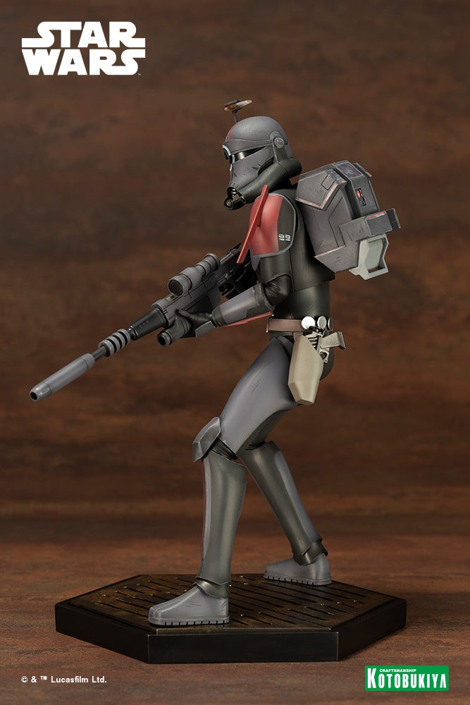 Kotobukiya 1/7 Star Wars: The Bad Batch Series Artfx Crosshair The Bad Batch, Pre-Painted PVC Easy-to-Assemble Statue