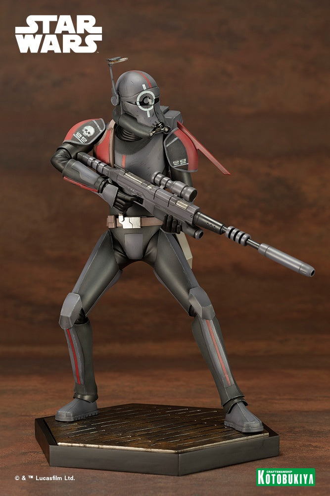 Kotobukiya 1/7 Star Wars: The Bad Batch Series Artfx Crosshair The Bad Batch, Pre-Painted PVC Easy-to-Assemble Statue