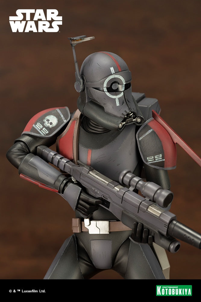 Kotobukiya 1/7 Star Wars: The Bad Batch Series Artfx Crosshair The Bad Batch, Pre-Painted PVC Easy-to-Assemble Statue