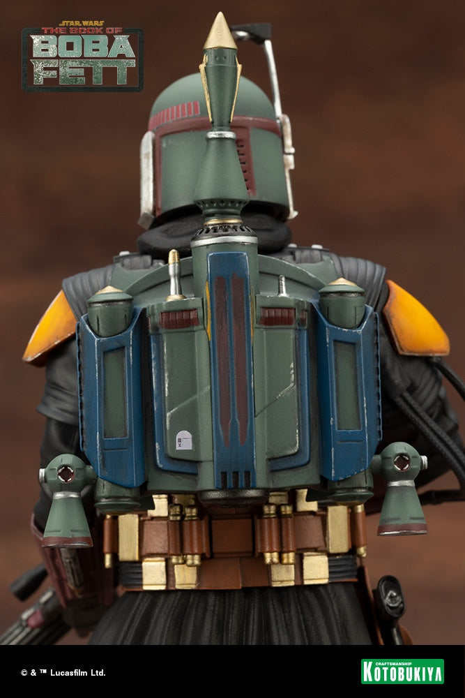 Kotobukiya 1/10 Star Wars: The Book Of Boba Fett Series ARTFX+ BOBA FETT™, Pre-Painted PVC Easy-to-Assemble Statue