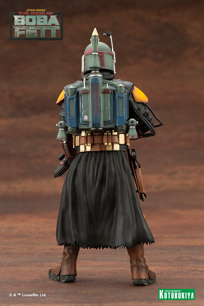 Kotobukiya 1/10 Star Wars: The Book Of Boba Fett Series ARTFX+ BOBA FETT™, Pre-Painted PVC Easy-to-Assemble Statue