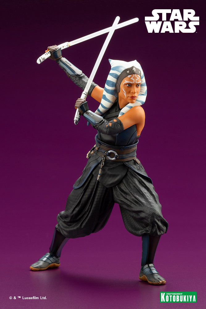 Kotobukiya 1/10 The Mandalorian Series ARTFX+ AHSOKA TANO™, Pre-Painted Pvc Statue