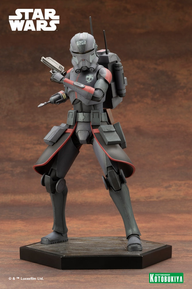 Kotobukiya 1/7 Star Wars: The Bad Batch Series ARTFX Echo™ The Bad Batch, Pre-Painted PVC Statue