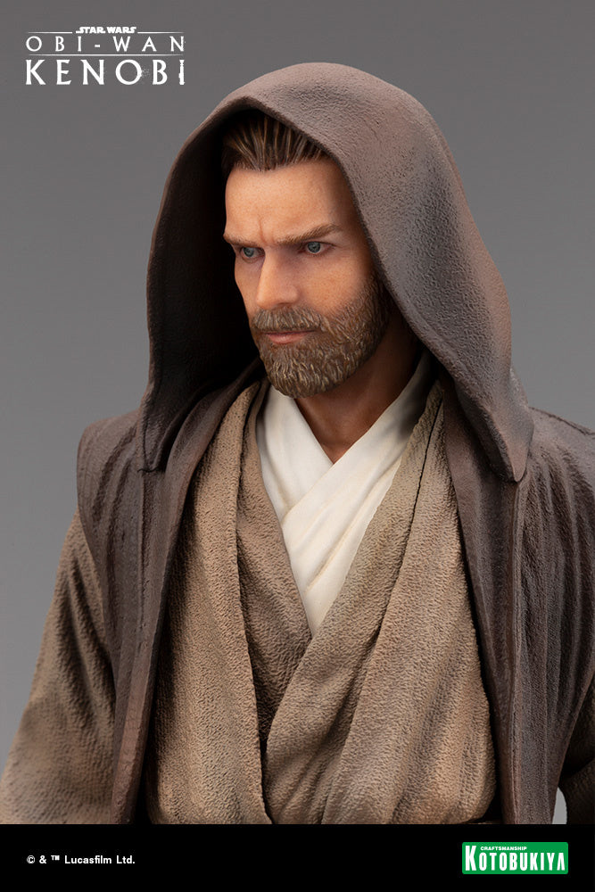 Kotobukiya 1/7 Star Wars Series ARTFX Obi-Wan Kenobi™, Pre-Painted Pvc Statue