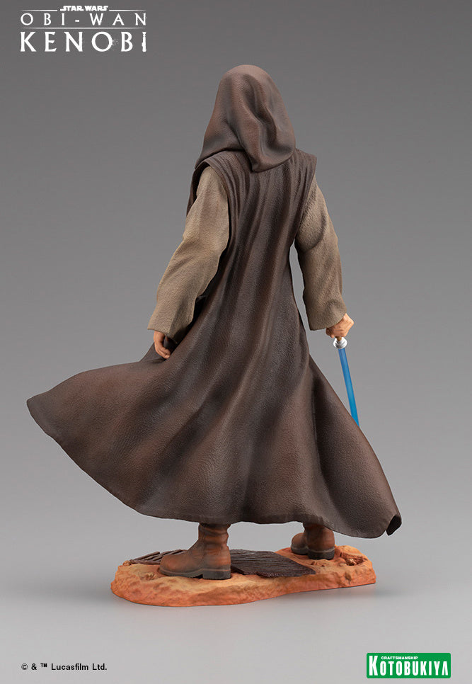 Kotobukiya 1/7 Star Wars Series ARTFX Obi-Wan Kenobi™, Pre-Painted Pvc Statue