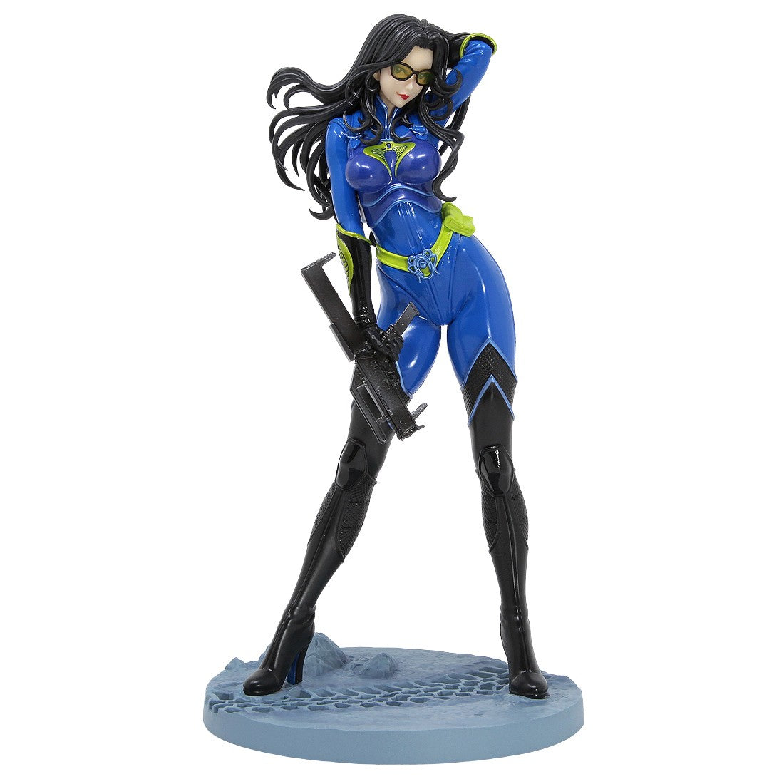 KOTOBUKIYA G.I. JOE BARONESS 25th ANNIVERSARY BLUE COLOR BISHOUJO STATUE