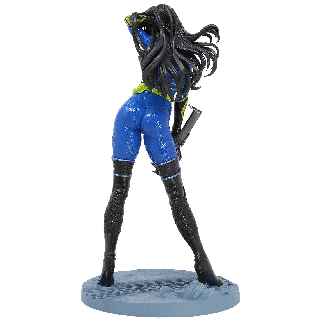 KOTOBUKIYA G.I. JOE BARONESS 25th ANNIVERSARY BLUE COLOR BISHOUJO STATUE(0190526027534)