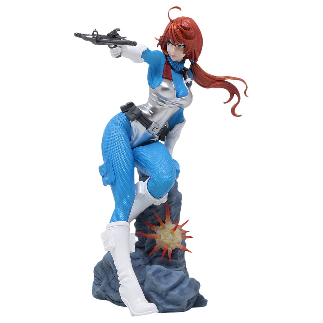 KOTOBUKIYA G.I. JOE SCARLETT SKY-BLUE COLOR BISHOUJO STATUE(0190526027527)