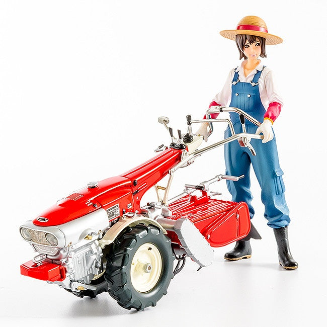 Good Smile Company Plamax MF-21: Minimum Factory Minori with Honda F90 Tiller (4th-Run) 1/20 Scale Figure Model Kit