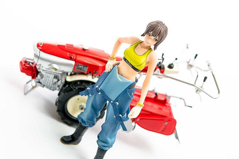 Good Smile Company Plamax MF-21: Minimum Factory Minori with Honda F90 Tiller (4th-Run) 1/20 Scale Figure Model Kit