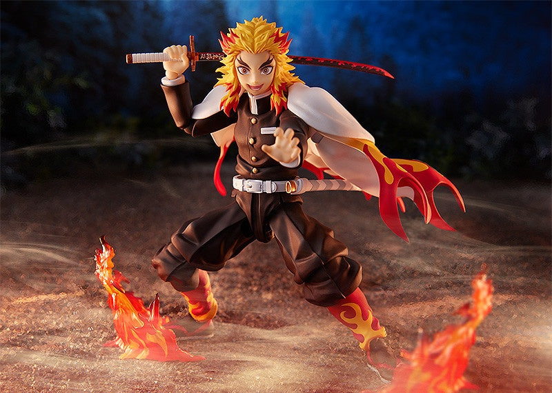 Good Smile Company Demon Slayer: Kimetsu no Yaiba Series Kyojuro Rengoku figma