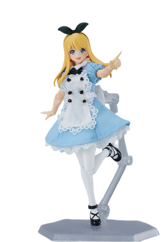 Max Factory figma Female Body (Alice) with Dress + Apron Outfit