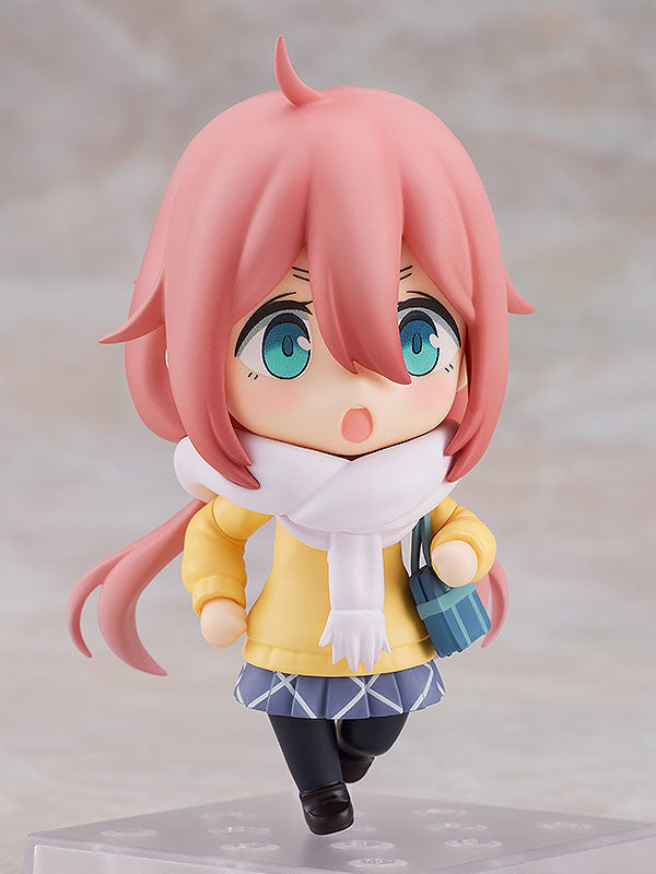 Max Factory Laid-Back Camp Series Nadeshiko Kagamihara: School Uniform Ver. Nendoroid