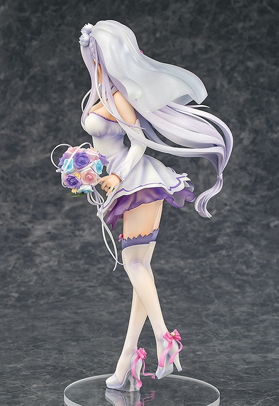 Good Smile Company Re:ZERO -Starting Life in Another World- Series Emilia Wedding Ver. (Re-Run) 1/7 Scale Figure