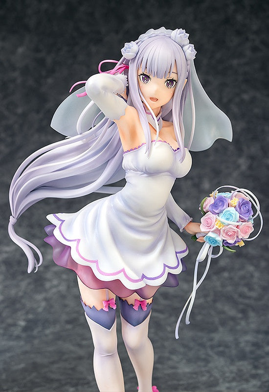 Good Smile Company Re:ZERO -Starting Life in Another World- Series Emilia Wedding Ver. (Re-Run) 1/7 Scale Figure