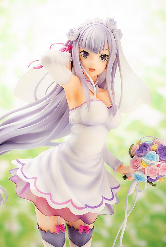 Good Smile Company Re:ZERO -Starting Life in Another World- Series Emilia Wedding Ver. (Re-Run) 1/7 Scale Figure