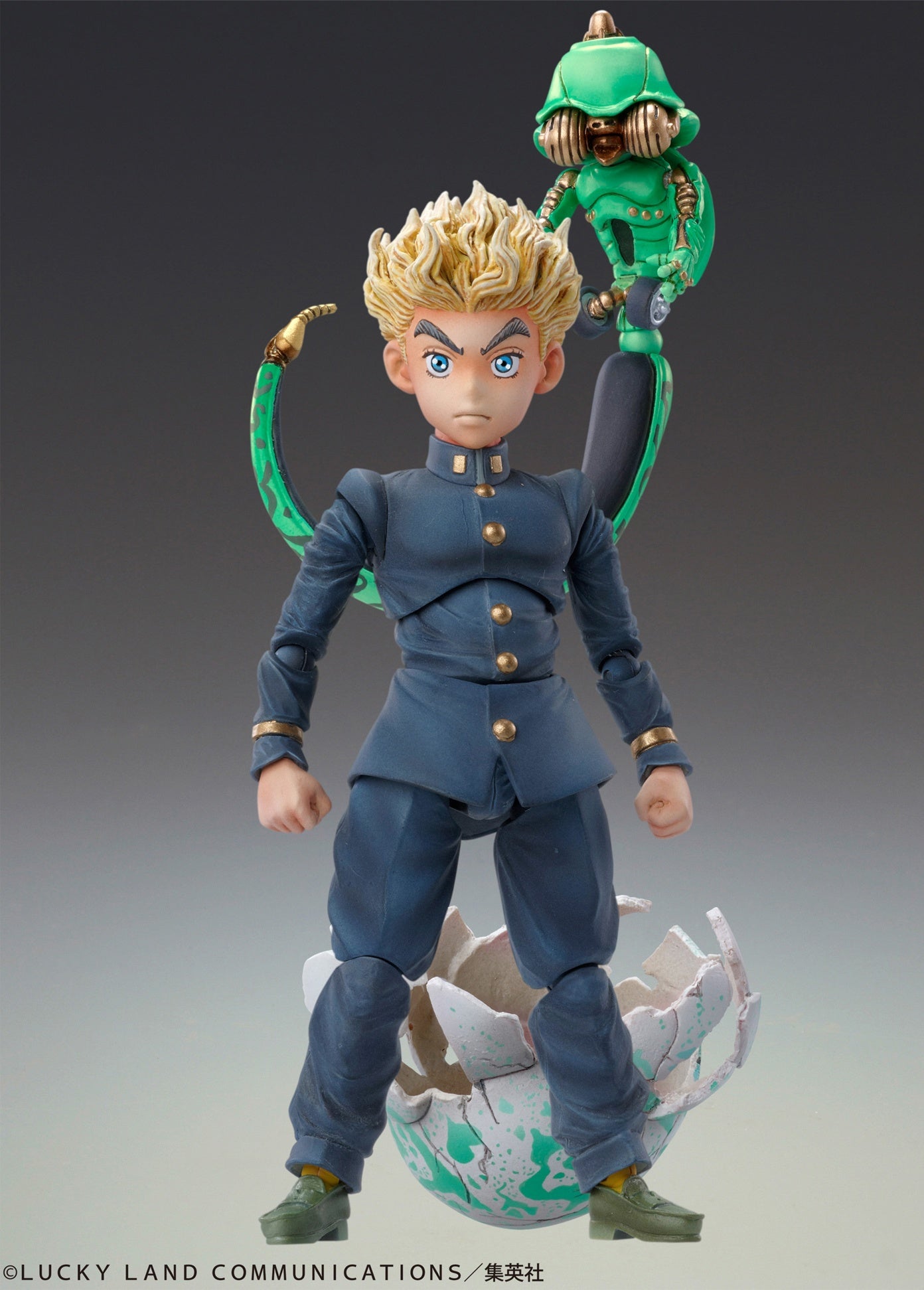 Medicos Entertainment Jojo's Bizarre Adventure Part 4 Diamond is Unbreakable Series Koichi Hirose & Ec Act 1 (Re-Run) Chozokado Figure