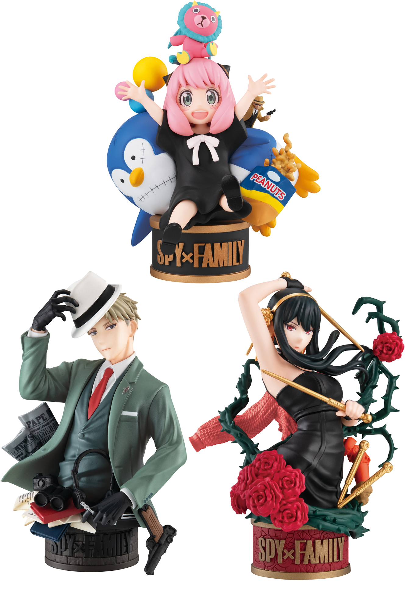 MegaHouse Pettitrama series EX SPY×FAMILY SPY×FAMILY in the Big Box Set