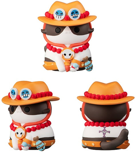 Megahouse Mega Cat Project NyanPieceNyan I'm gonna be king of the paw-rates (Vol 1.) 'One Piece' Box of 8