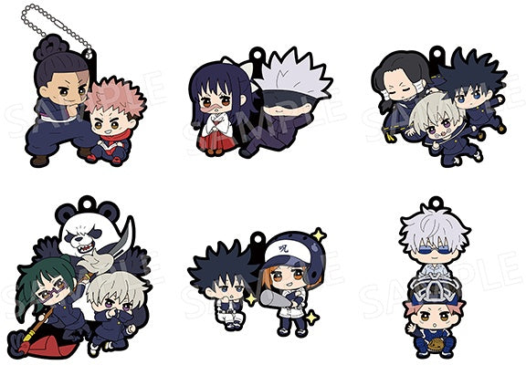 Megahouse Rubber Mascot Jujutsu Kaisen Buddycolle (Vol 3), Complete Set of 6