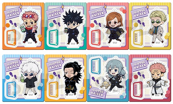 Megahouse Tokotoko Acrylic Stand Jujutsu Kaisen (Vol 2), Box of 8