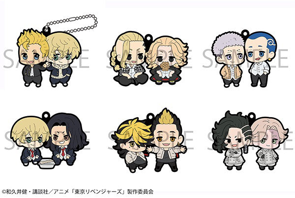 Megahouse Rubber Mascot Tokyo Revengers Buddycolle "Tokyo Revengers" Blind Box of 6