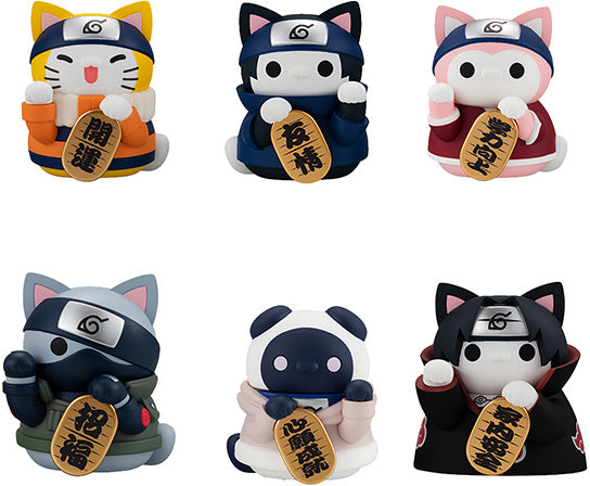 Megahouse Mega Cat Project Nyaruto! Beckoning cat Fortune "Naruto" (Box/6)