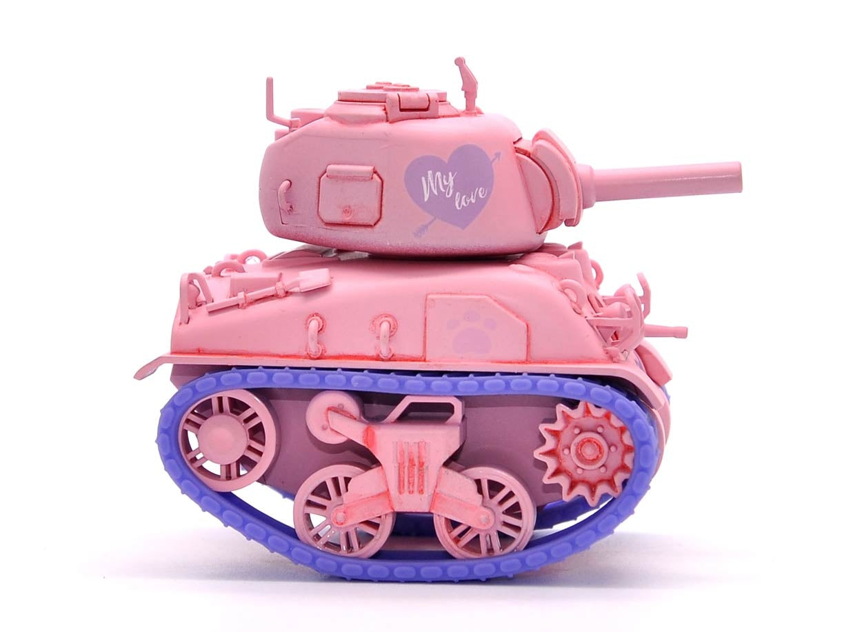 Meng M4A1 Sherman (CARTOON MODEL, PINK COLOR)