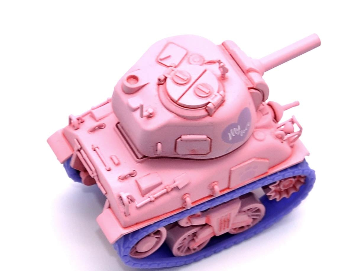 Meng M4A1 Sherman (CARTOON MODEL, PINK COLOR)