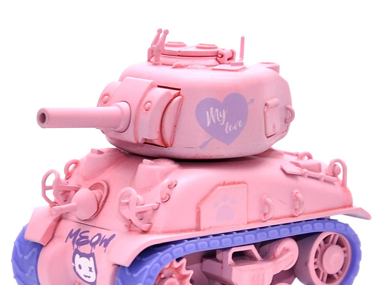 Meng M4A1 Sherman (CARTOON MODEL, PINK COLOR)