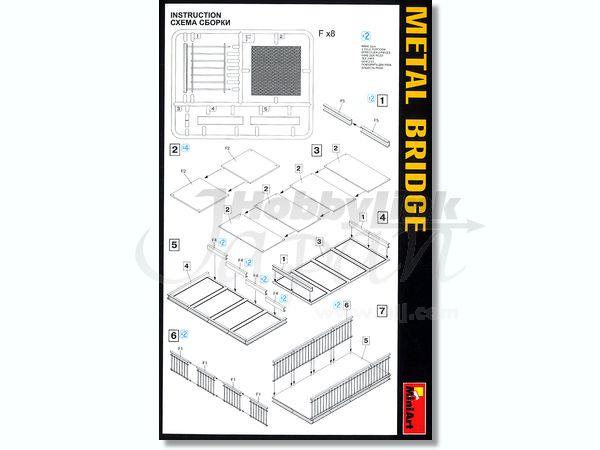 MiniArt 1/35 Metal Bridge