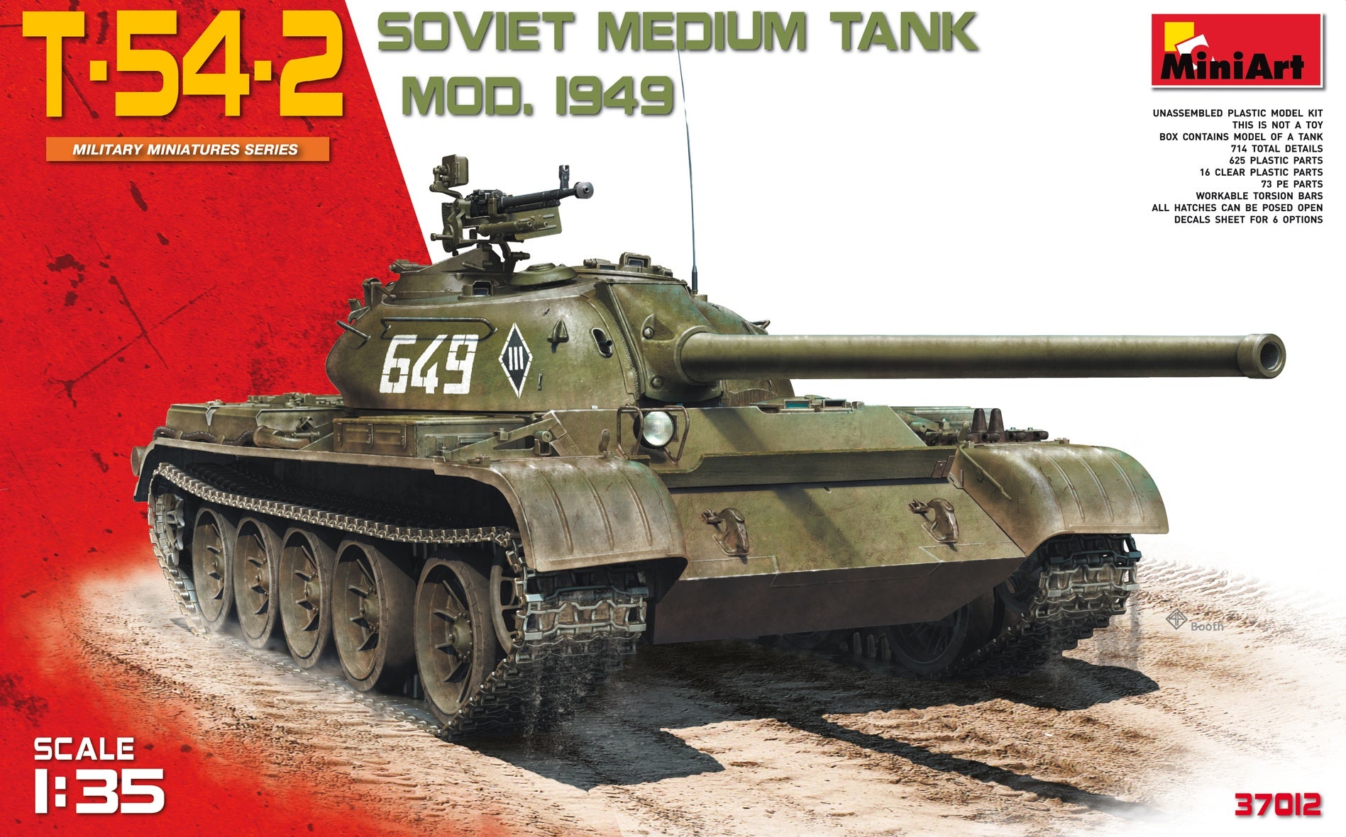 Miniart [37012] 1/35 T-54-2 Mod. 1949(4820183310576)(4820183310576)