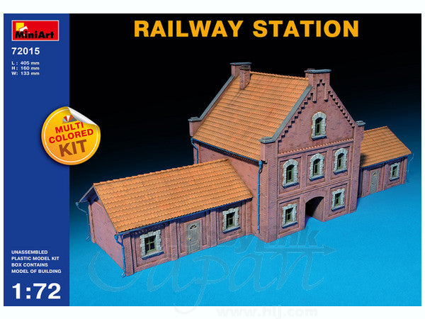 Miniart [72015] 1/72 Railway Station(4820041102527)(4820041102527)