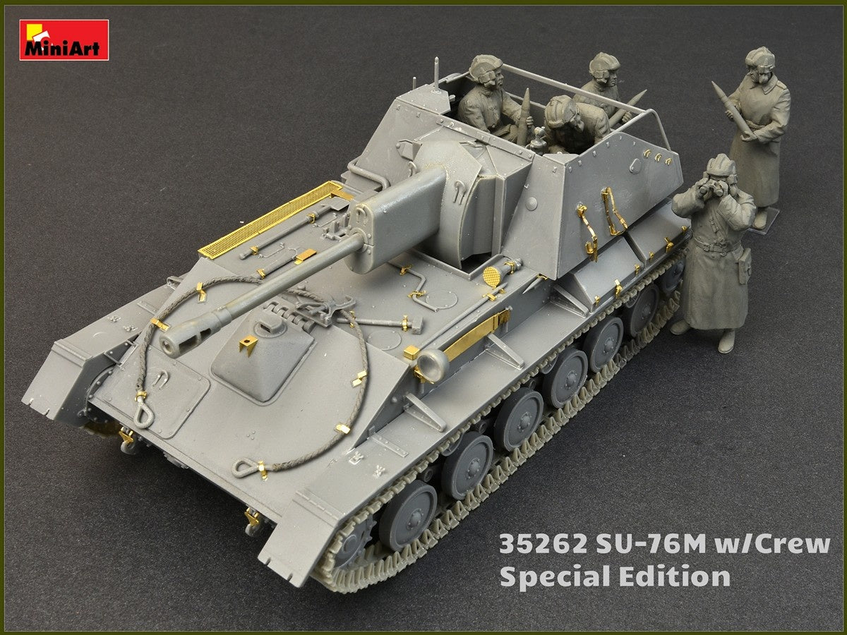 Miniart [35262] 1/35 SU-76M w/Crew Special Edition(4820183311382)(4820183311382)