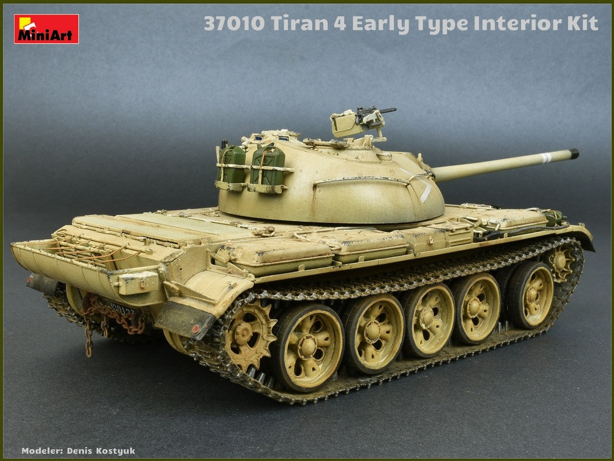 Miniart [37010] 1/35 Tiran 4 Early Type. Interior Kit(4820183311672)(4820183311672)