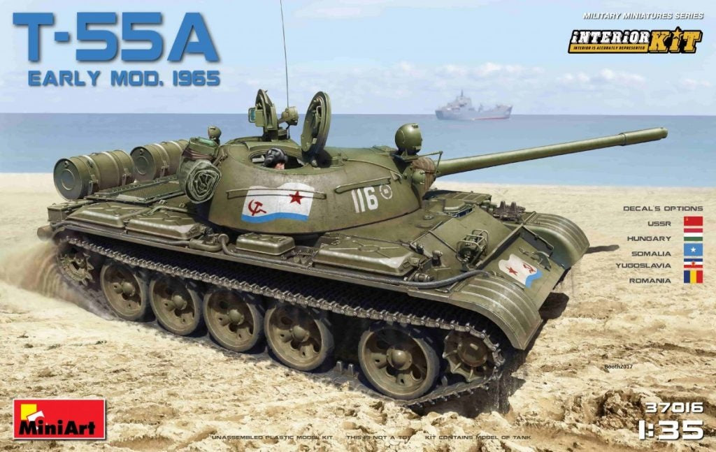 Miniart [37016] 1/35 T-55A Early Mod.1965 Interior Kit(4820183311283)(4820183311283)