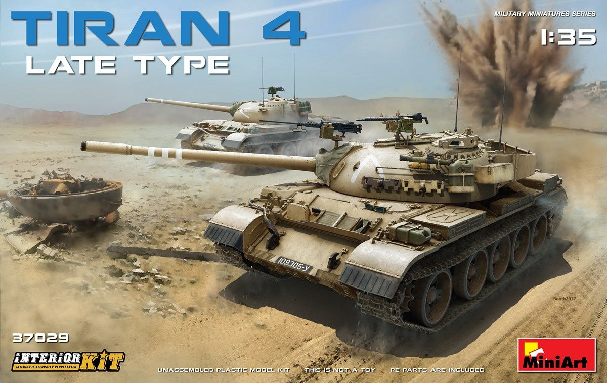 Miniart [37029] 1/35 Tiran 4 Late Type. Interior Kit(4820183311344)(4820183311344)