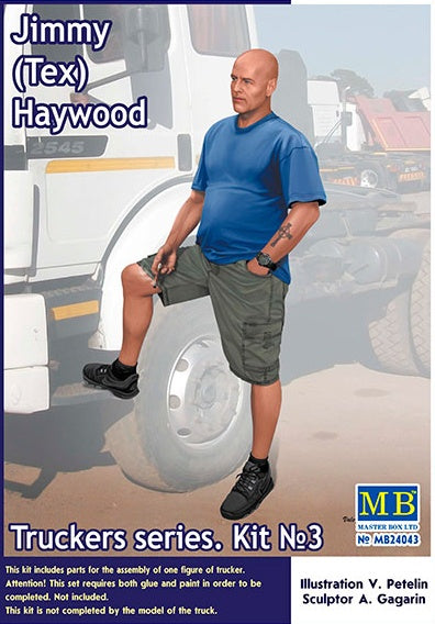 MASTER BOX 1/24 Truckers series. Jimmy (Tex) Haywood.