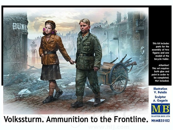 MASTER BOX Volkssturm. Ammunition to the Frontline