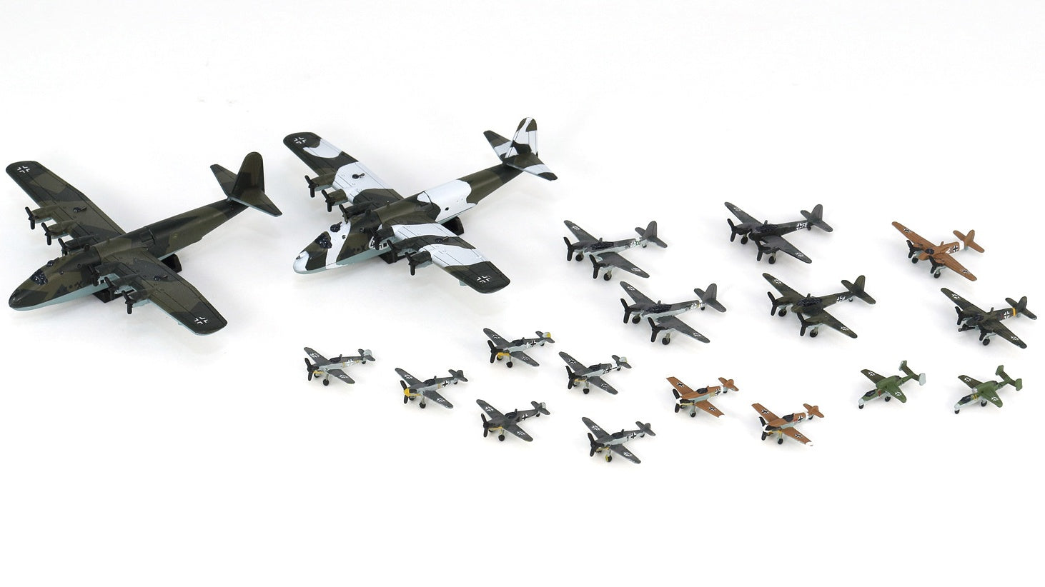 Pit Road 1/700 WWII Luftwaffe Aircraft Set 4