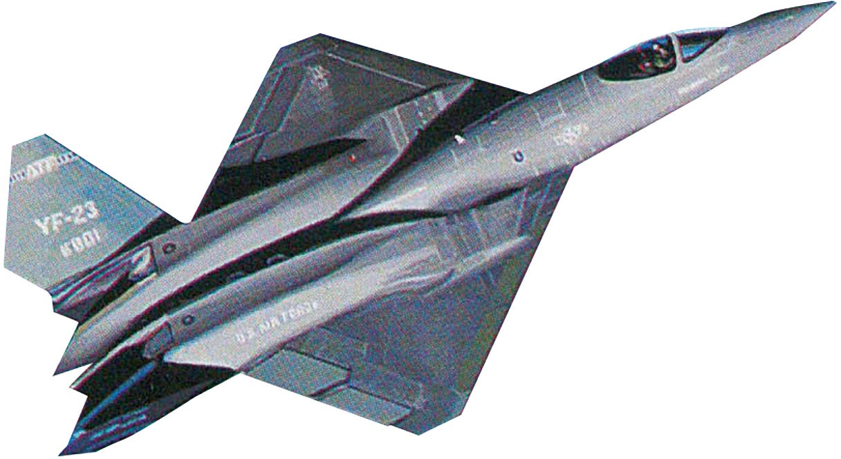 Platz 1/72 U.S.A.F. Prototype Fighter YF-23