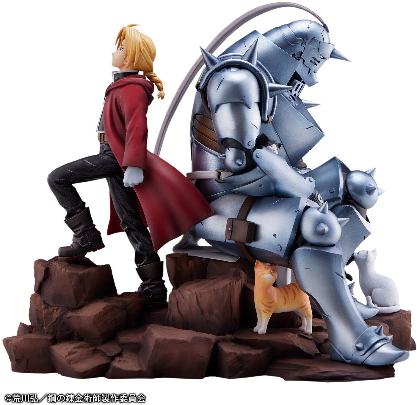 PROOF Fullmetal Alchemist: Brotherhood Series Edward Elric & Alphonse Elric Brothers Figure