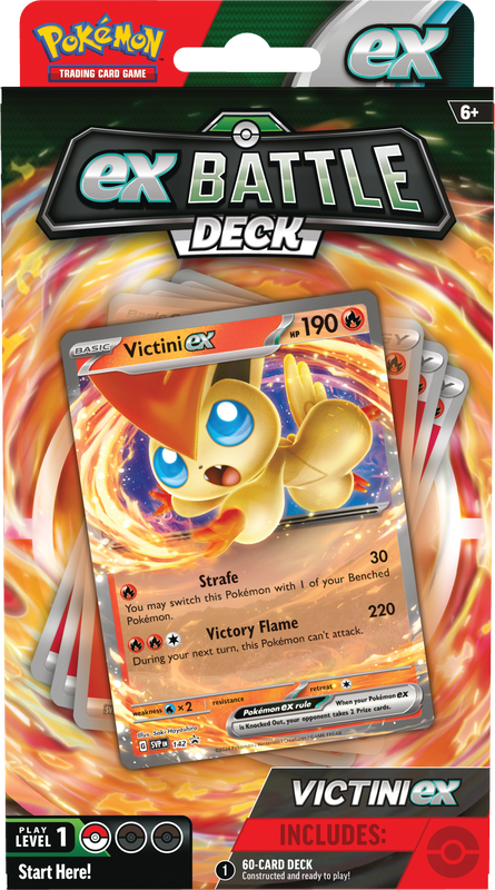 POKEMON BATTLE DECKS VICTINI EX/MIRAIDON EX (24)(820650857546)(820650857546)