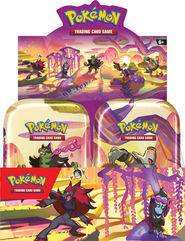 POKEMON SV6.5 SHROUDED FABLE MINI TIN 10CT DISPLAY (10/4)(820650868603)(820650868603)